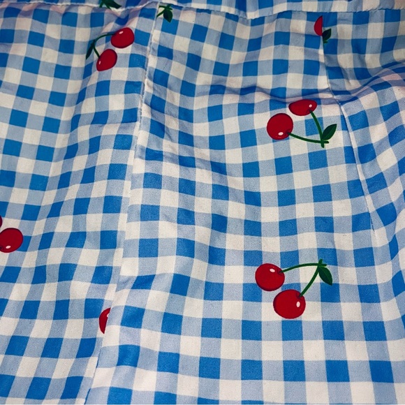 NWOT SHEIN Cherries Backless Romper - Picture 2 of 5